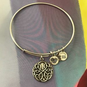 Alex & Ani Silver Path of Life Bangle Bracelet